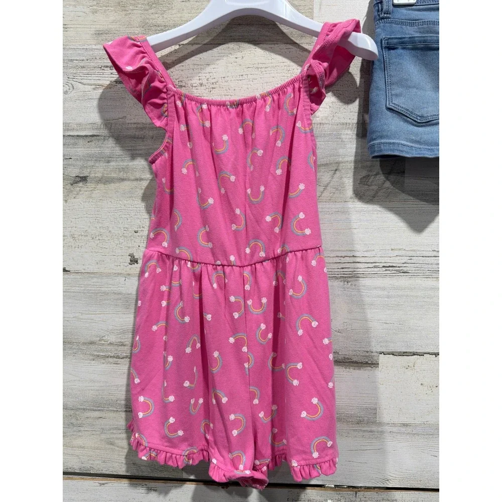 Lucky Penny Thereabouts Squeeze 3pc Outfit Lot Girls 6 Pink Blue Yellow